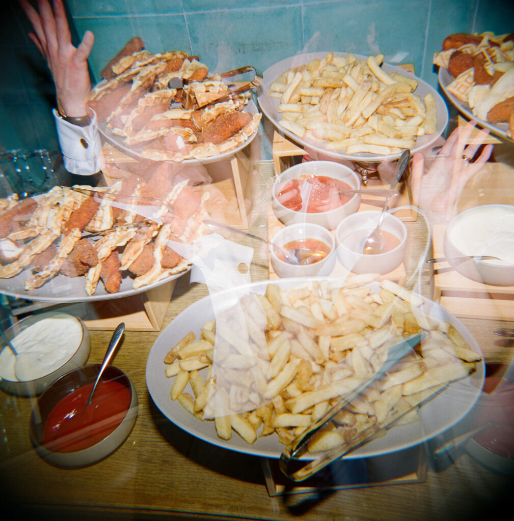 food at celestine nyc wedding