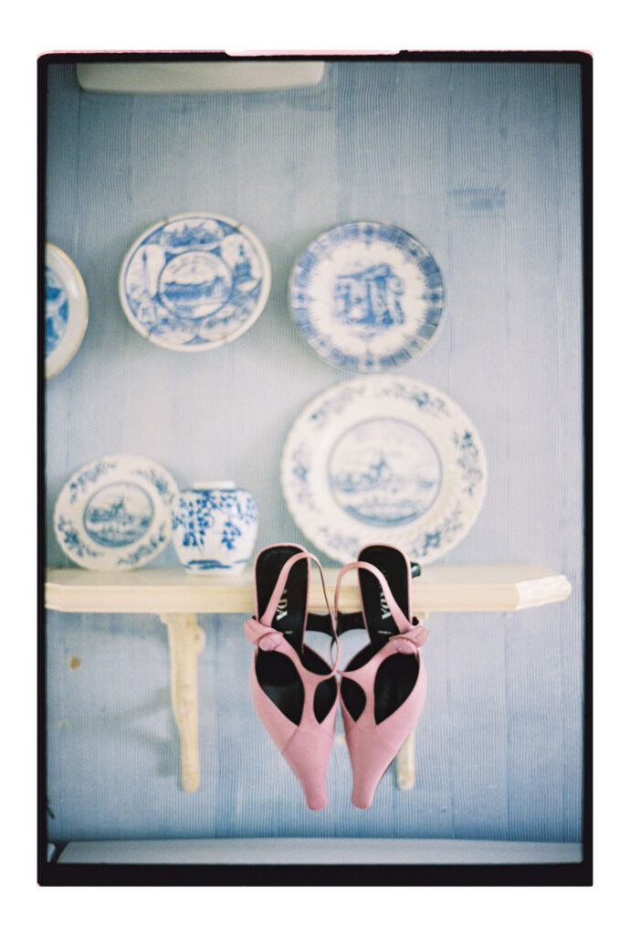 shoe details at the Parker House wedding in Sea Girt NJ