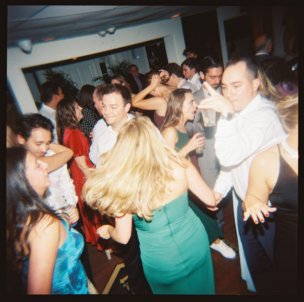 dancing at the Parker House wedding in Sea Girt NJ
