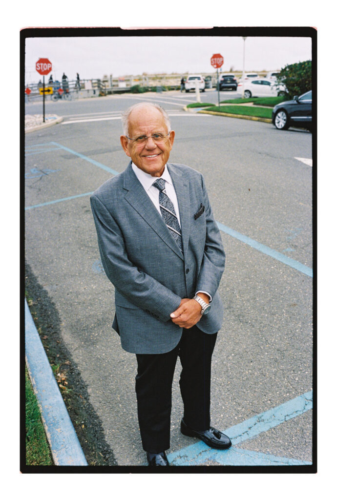 dad at Jersey Shore wedding in Sea Girt
