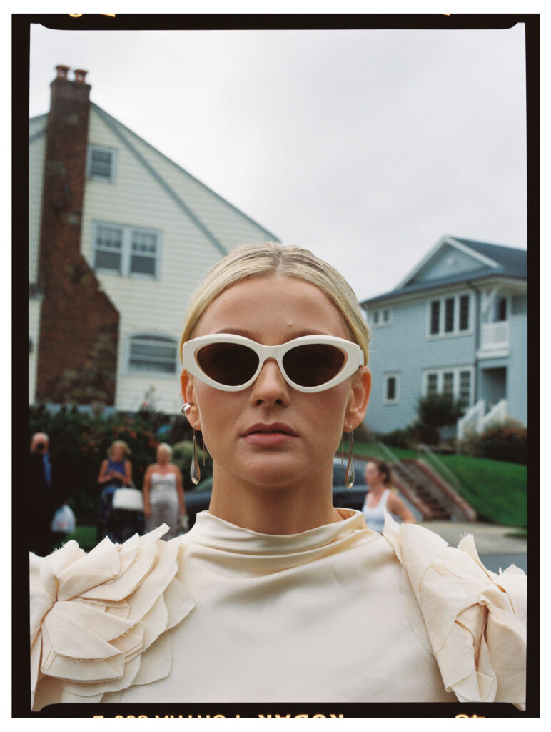 Bride getting ready for jersey shore wedding near Sea Girt Parker House wedding venue